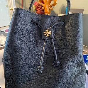 Tory Burch Fleming (I think) Drawstring Satchel Backpack